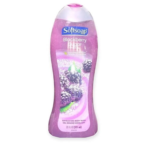 Softsoap Moisturizing Body Wash, Blackberry Sugar, 20 Ounce - Picture 1 of 2